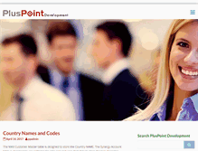 Tablet Screenshot of pluspointdevelopment.com